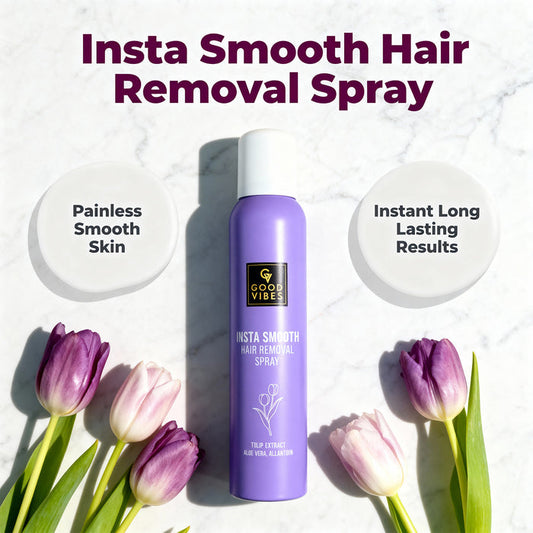 Good Vibes Insta Smooth Hair Removal Spray 200 ml