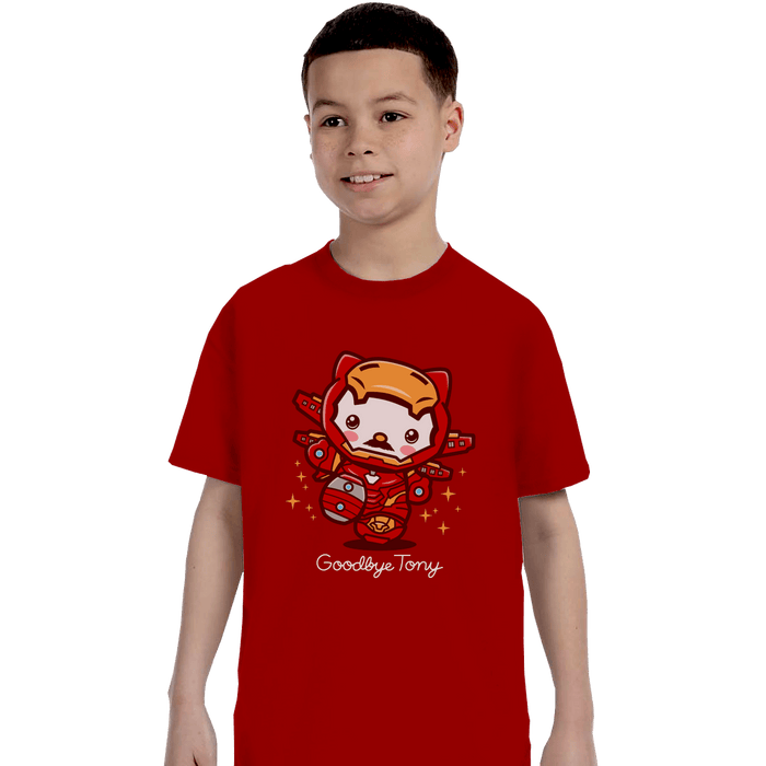 Shirts T-Shirts, Youth / XL / Red Goodbye Tony