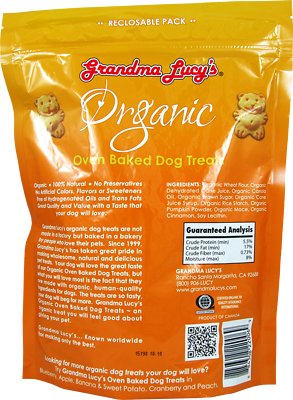 Grandma Lucy Organic Pumpkin Oven Baked Dog Treats