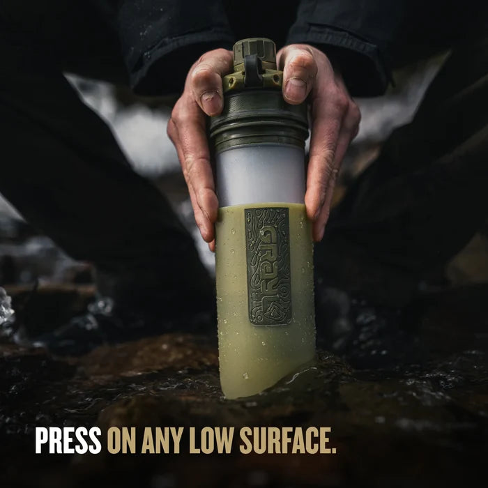 Grayl 24oz GeoPress® Purifier - Covert Olive Drab