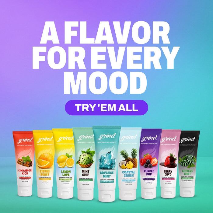 Citrus Burst veteran owned oral care brand