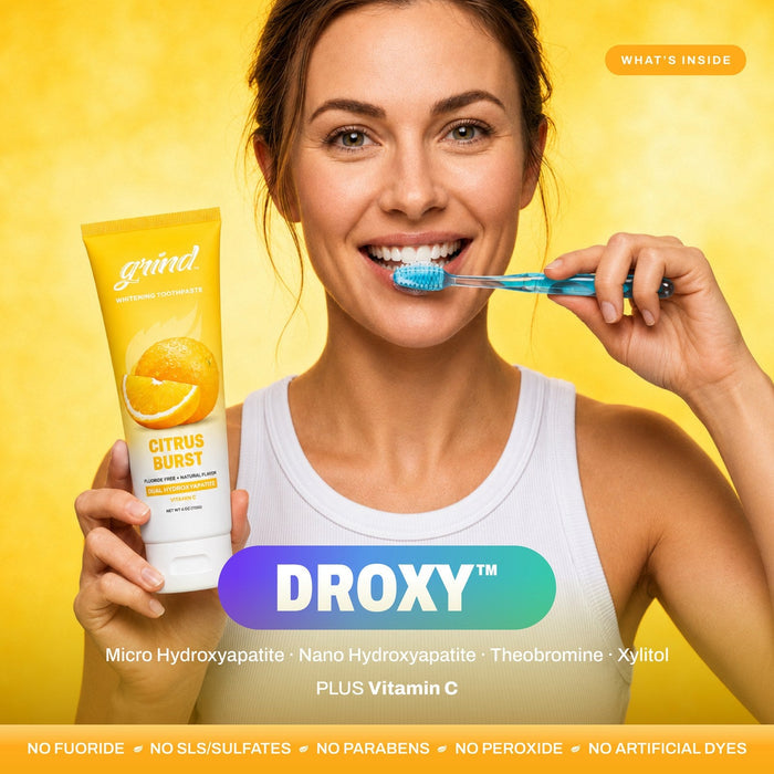 Citrus Burst added vitamins toothpaste