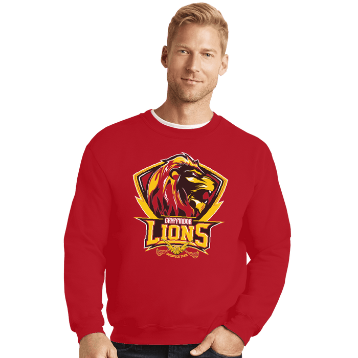 Crewneck Sweater, Unisex / Small / Red