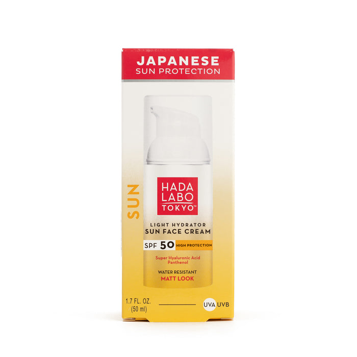 Hada Labo Tokyo Light Hydrator Sun Face Cream SPF50+ Matt Look 50ml