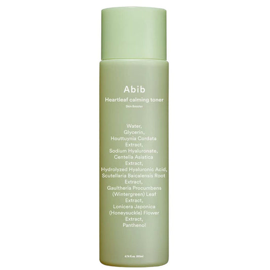 Abib Heartleaf calming toner - Skin booster Nudie Glow Australia