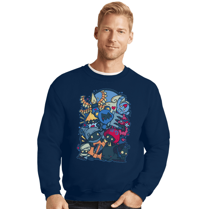 Crewneck Sweater, Unisex / Small / Navy