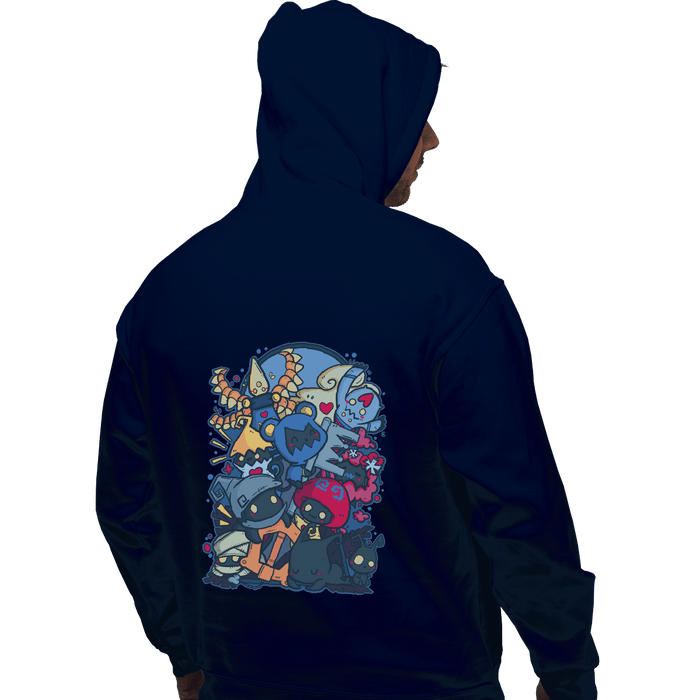 Pullover Hoodies, Unisex / Small / Navy