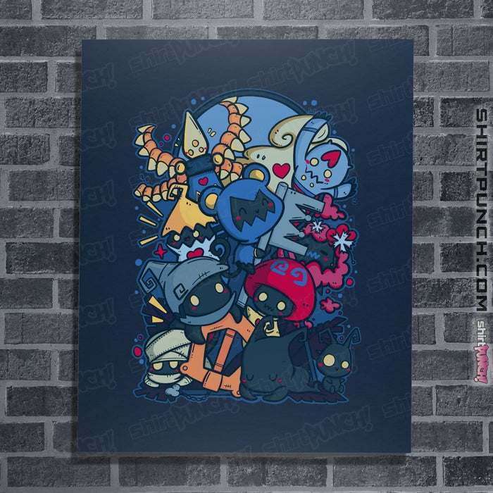 Posters / 4"x6" / Navy