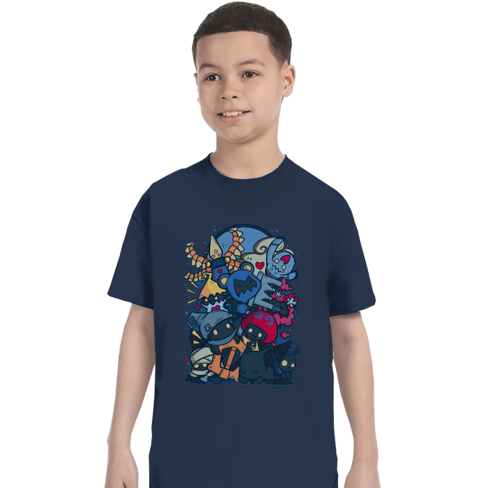 Shirts T-Shirts, Youth / XL / Navy Heartless