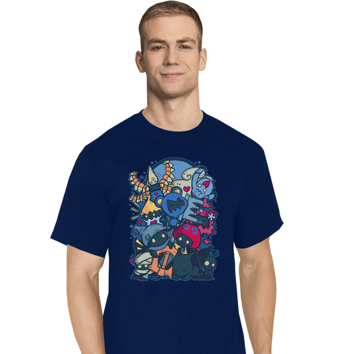 Shirts T-Shirts, Tall / Large / Navy Heartless