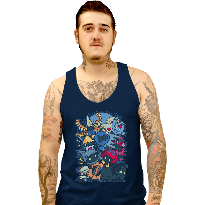 Tank Top, Unisex / Small / Navy
