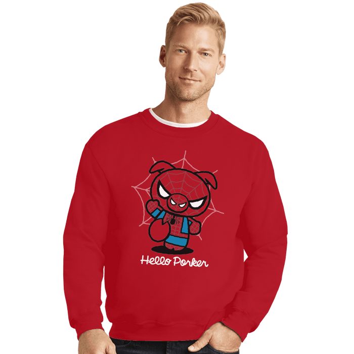 Crewneck Sweater, Unisex / Small / Red