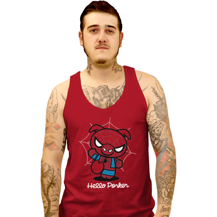 Tank Top, Unisex / Small / Red