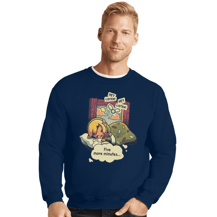 Crewneck Sweater, Unisex / Small / Navy