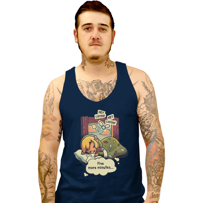 Tank Top, Unisex / Small / Navy