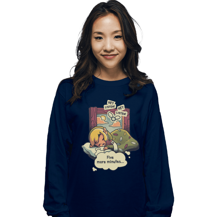 Long Sleeve Shirts, Unisex / Small / Navy