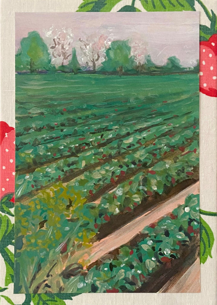 Hometown Strawberries for Sale by Jaime Arlene