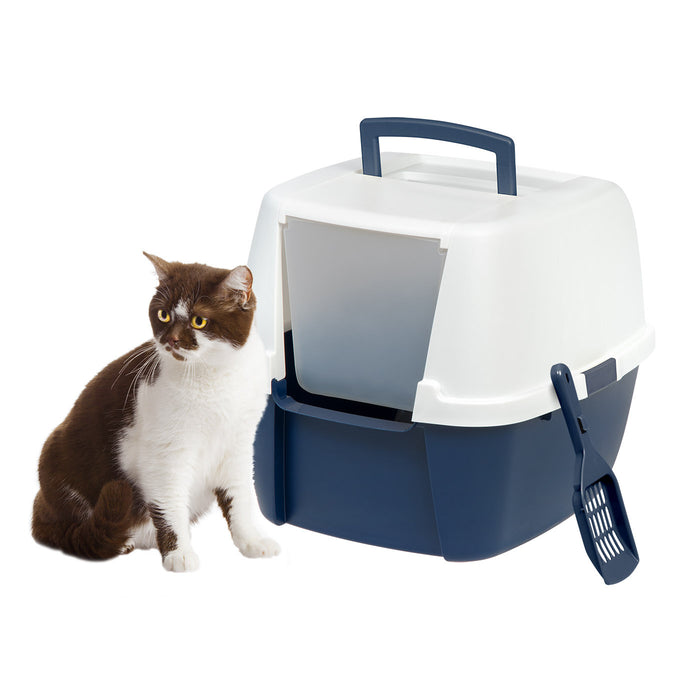 Hooded Cat Litter Box - Jumbo