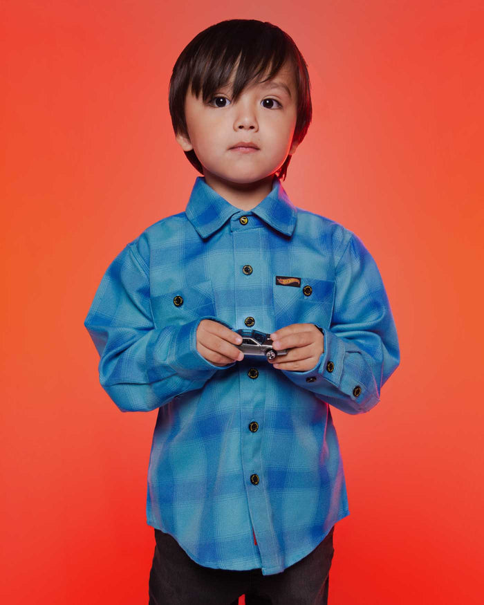 Hot Wheels OG Youth Flannel