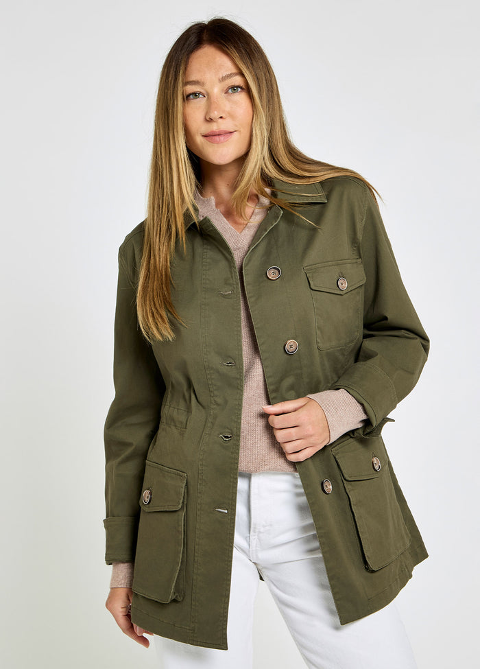 Hudson Women’s Chino Field Jacket - Kelp