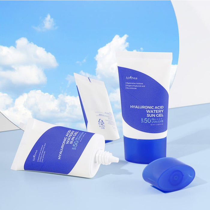 Hyaluronic Acid Watery Sun Gel SPF50+ PA++++ - Korean-Skincare