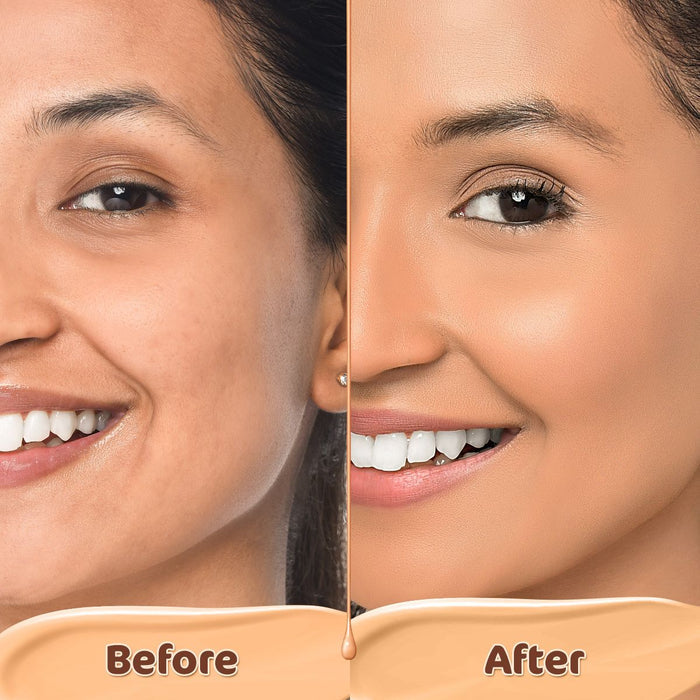 Hydra-Glow Full Coverage Foundation With Vitamin C & Turmeric - 30 ml | Beige Glow