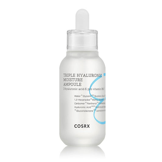 COSRX Hydrium Triple Hyaluronic Moisture Ampoule Nudie Glow Korean Skin Care Australia