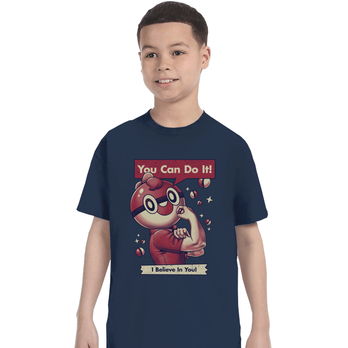Shirts T-Shirts, Youth / XL / Navy I Believe In You