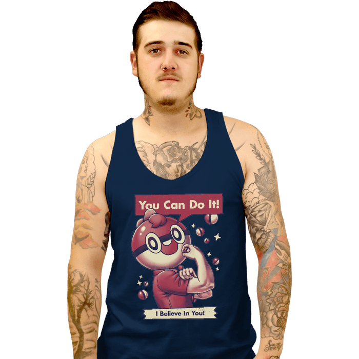 Tank Top, Unisex / Small / Navy