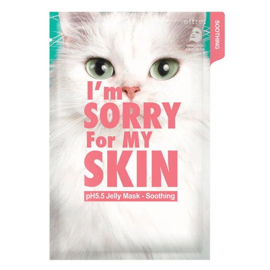 Ultru I'm Sorry For My Skin pH5.5 jelly Mask Soothing - Korean-Skincare