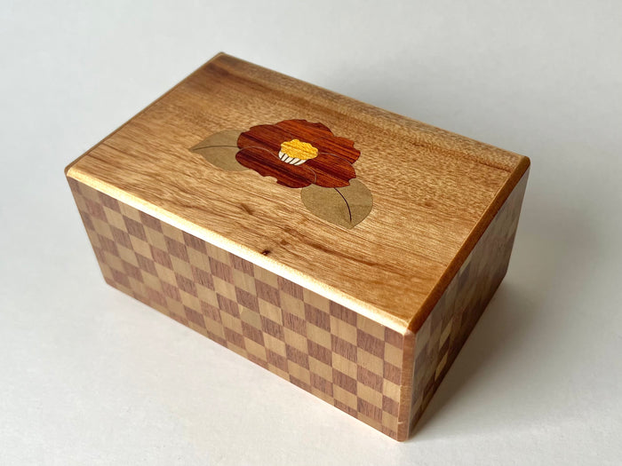 5 Sun 10 Step Aka Fuji Japanese Puzzle Box