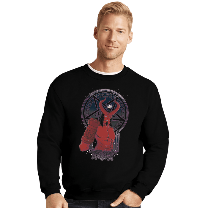 Crewneck Sweater, Unisex / Small / Black