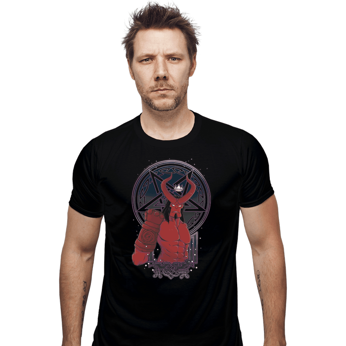 Shirts Fitted Shirts, Mens / Small / Black Infernal boy