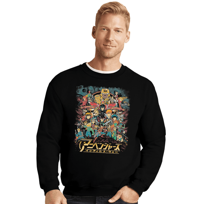 Crewneck Sweater, Unisex / Small / Black