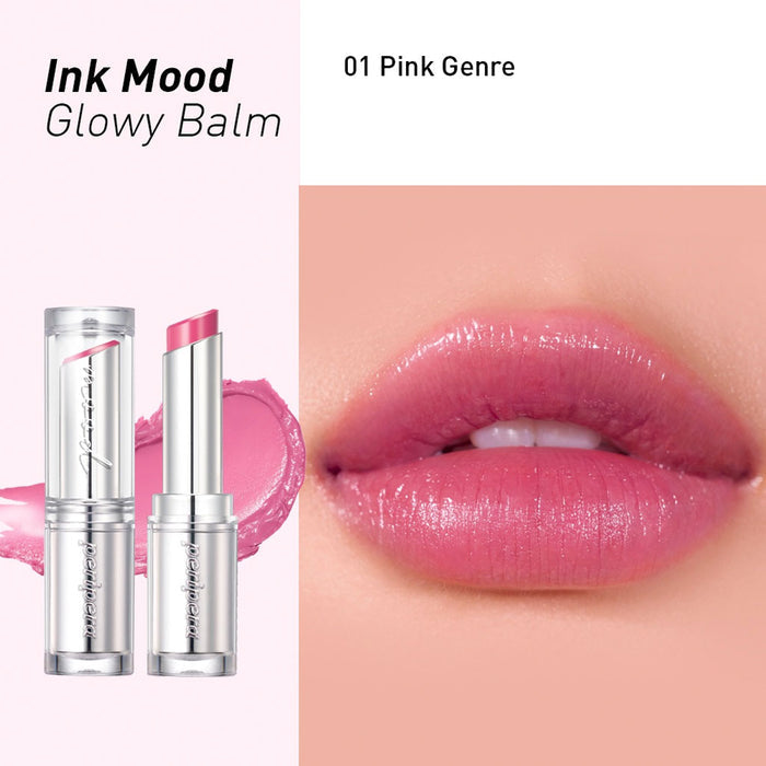 Peripera Ink Mood Glowy Balm 01 PINK GENRE Nudie Glow Australia