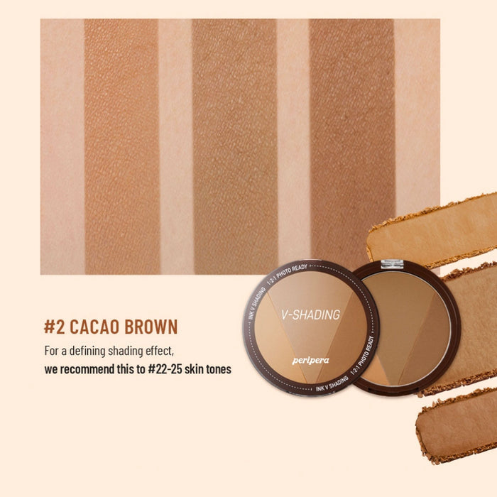 Peripera Ink V Shading #02 CACAO BROWN Nudie Glow Australia
