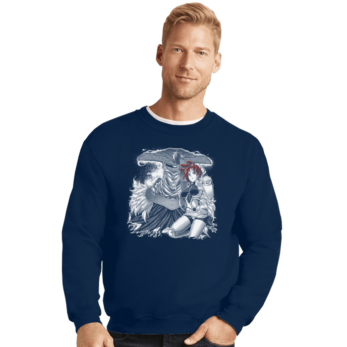 Crewneck Sweater, Unisex / Small / Navy