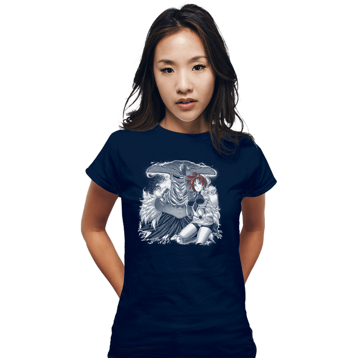 Fitted Shirts, Woman / Small / Navy