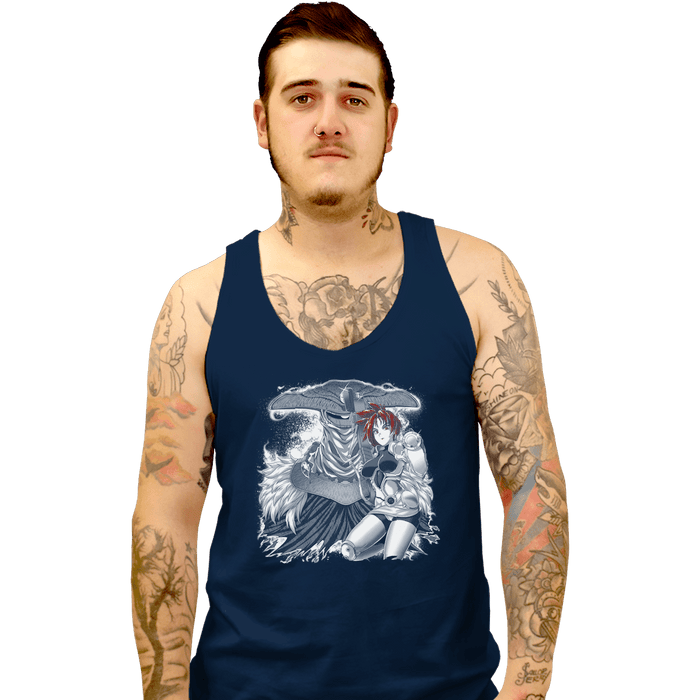 Tank Top, Unisex / Small / Navy