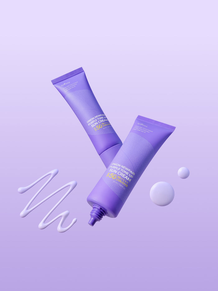 [Isntree] Onion Newpair Purple Tone Up Sun Cream 50ml-Luxiface.com
