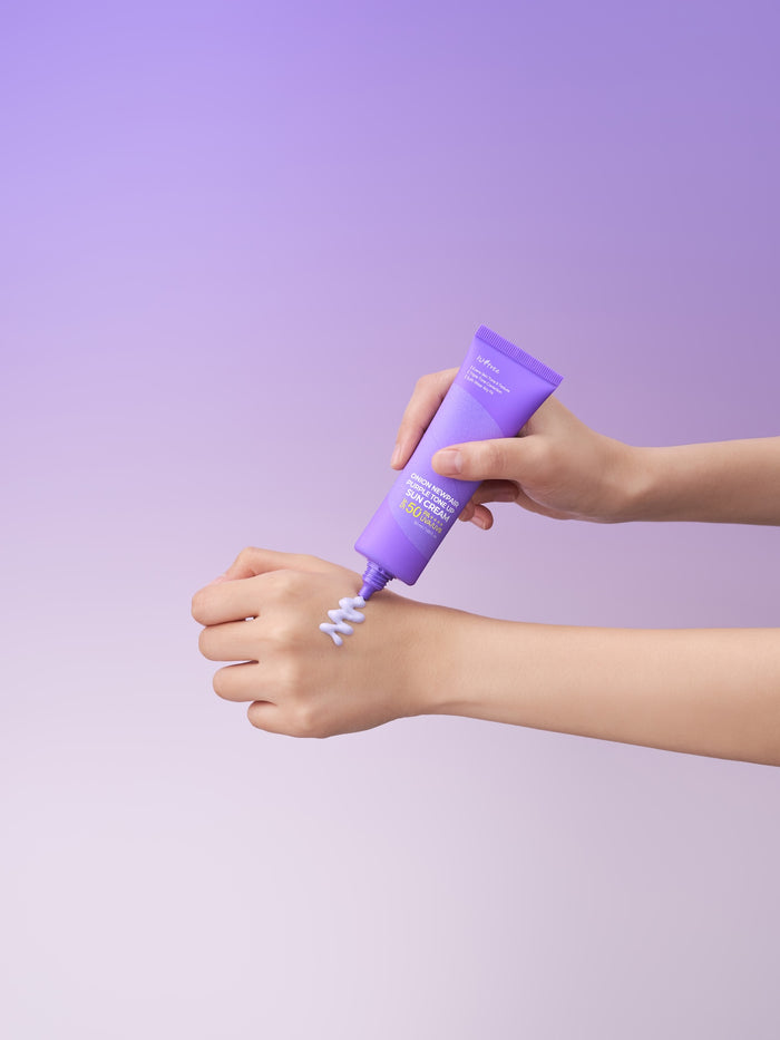 [Isntree] Onion Newpair Purple Tone Up Sun Cream 50ml-Luxiface.com
