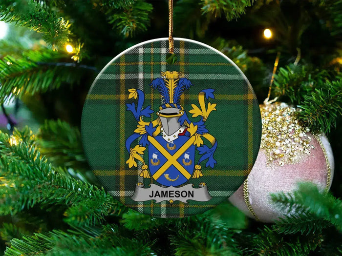 Personalized Jameson Family Crest Ornament