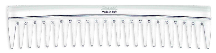 Janeke Clear Acrylic Comb - Wide Tooth 80853TRA - Boyd's Madison Avenue