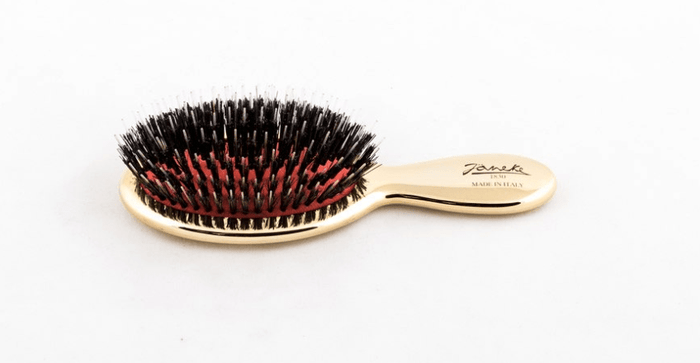 Janeke Mini Hairbrush with Boar/Nylon Bristles  (AUSP24M, CRSP24M)