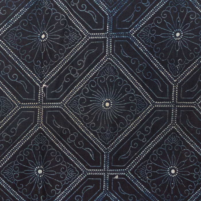 Japanese Katazome Textile Fragment