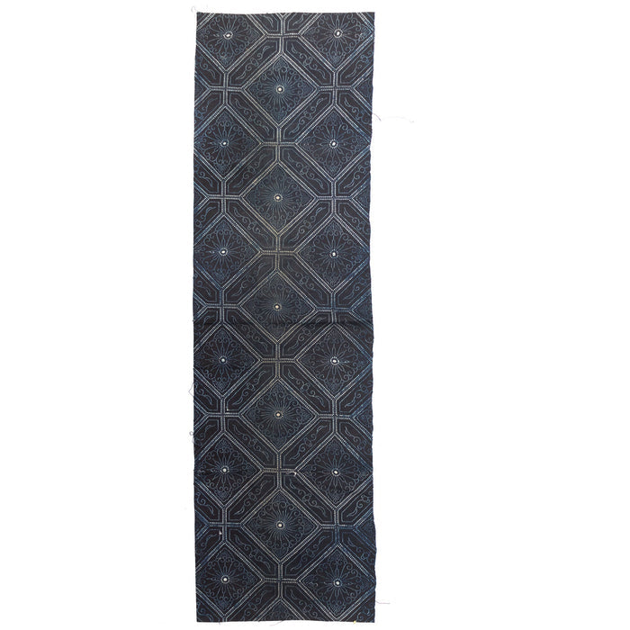 Japanese Katazome Textile Fragment