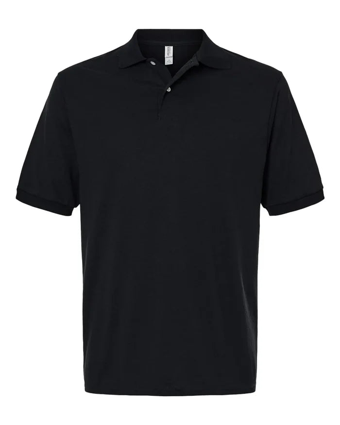 JERZEE - SPOT SHEILD BLACK POLO