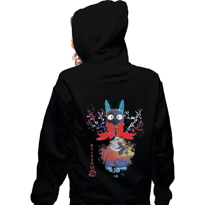 Zippered Hoodies, Unisex / Small / Black