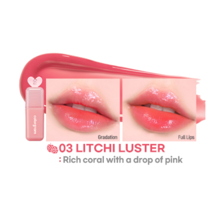 Colorgram Juicy Drop Tint 03 LITCHI LUSTER Nudie Glow Australia