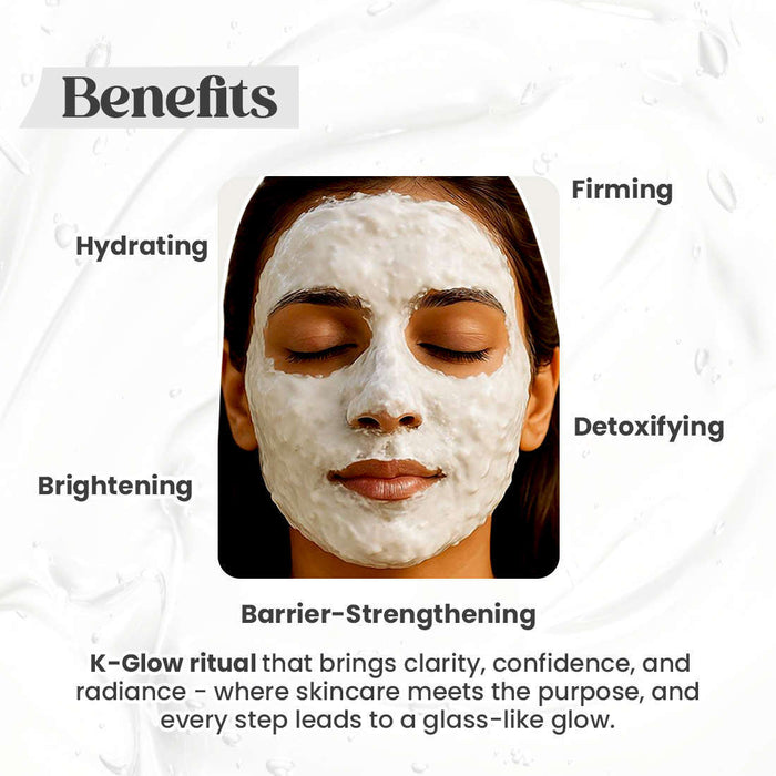 K-Hydra Glow Powder Peel Off Mould Mask | Collagen, Kakadu Plum & Ginseng